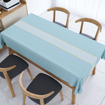 Table cloth waterproof oil protection free pvc high level sensins wind countertop cushion rectangular anti-burn table cushion tea table cloth