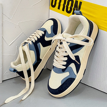 New Summer Harbor Wind Mens shoes Han version Tide Shoes Sports Student Board Shoes 100 hitch a small crowddesign Collage Casual Shoes