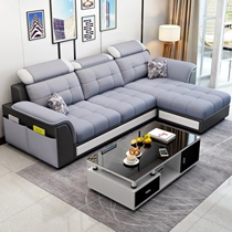 Nordic fabric sofa home small living room small apartment m m three person economy city