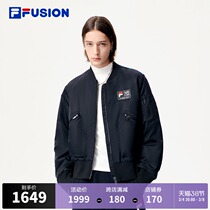 FILA FUSIONxMarcello Burlon joint 2021 Winter new trend embroidery sports cotton men