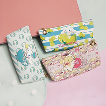 (2021 new pen bags) Yugui dog big ear dog small white dog pudding dog PU pen bag 20cm