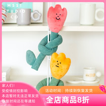 MSS Questrilogy Graduation Season Photo Gift Cute Tulip Creative Door Stall Curtain Hook Scarf Neck Courseage Wedding Bouquet