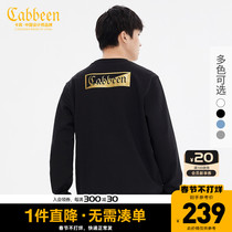 Carbin 22's new top-up hot-printed harbor wind guard man country tide cool youth leisure splicing t-shirts