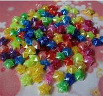 Luminous Plastic Straw Stars Finished Star 520 Star Bottle Luminous Valentines Day Birthday Gift