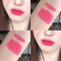 Female ball peach pink dumb velvet lipstick lasts hard to decolorize