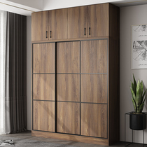 Eco-friendly wardrobe Modern simple Economical special strong European household bedroom rental room Wooden large wardrobe