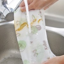  Kitchen linen dishwashing lazy kitchen household disposable dishwashing lazy rag Wet and dry paper towel Kitchen towel