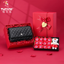 Woodpecker Womens Bags Flagship Shop Girlfriends Newlywed Wedding Gift Bag 2020 New Tide shoulder bag Small Bag