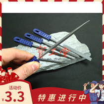 Special double eye good plastic shaping and grinding assorted small file semi-circular flat triangular square round steel file tool