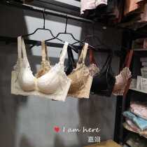 Love horse bra 806 lace one piece of thin AB Cup triangle cup comfortable gathering adjustment underwear New