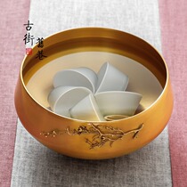 Tea Wash Water Large Extra Large Brass Brush Tea Wash Tea Cart Tea Kit Accessories Building Wash Tea Cup Pins Tea Tools