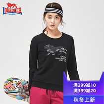 Dragon Lion Dell 2018 spring new round neck long sleeve T-shirt women outdoor casual top tide 236126932