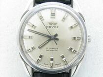 ROYCE large Swiss hand roll antique watch AS 1950 movement