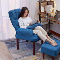 Lazy sofa casual single recliner small apartment foldable computer TV office lunch break folding small sofa