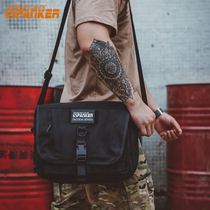 Outstanding tactics one-shoulder shoulder bag leisure men Business Travel multifunctional laptop bag outdoor messenger bag