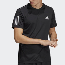 adidas Men's Short Sleeve Top 2022 Autumn New Official Website Sports Half Sleeve Casual Loose Fast Dry T-Shirt