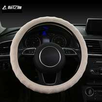 New car steering wheel cover four seasons universal fabric breathable non-slip sweat absorption summer special steering wheel cover