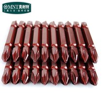 Minate high hardness electric double cross batch head screwdriver S2 steel PH2 extended screwdriver extended batch head