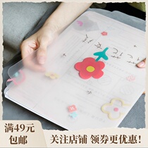 Letters lover multi-layer creative folder information book insert folder transparent loose-leaf fun fruit Academy style