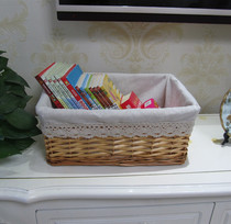 Willow Rattan New Quiet Yuccine Boxes Bamboo basket Basket Grass Case Bamboo Basket Fields Garden Storage Weave Basket