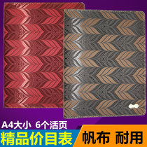 Hair salon price list price list this hairdressing beauty nail price list A4 6 pages Big Book