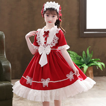 UK next sara childrens dress 2022 Summer new girl Lori sweet and cute Wind princess dress