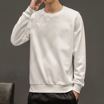 Mens clothes Korean fashion couples round neck mens autumn clothes loose autumn and winter New long sleeve jacket