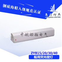 Shanghai bright boat Marine fluorescent walkway light ZYB15 20-1 1E wall light cabin lighting 220V110
