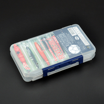 Fire fox road subbox JCB302 # High quality fishing tool box Double face 7 grids to put small and medium hard bait