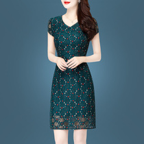 Dress Women Summer 2021 Spring New Womens Cheongsam Cheongsam Style Slim Waist Short Sleeve Womens Skirt Maiden