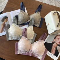 Export single big chest welfare B- E Cup Thai latex comfortable no steel ring bra adjustable underwear thin summer