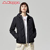 Kappa Kappa down jacket winter womens high-necked hooded winter clothing warm jacket