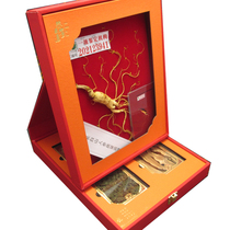 Long White Mountain Ginseng Gift Box Dress Delivery Upscale Northeast Special Production Lin Lower Mountain Ginseng Antler Deer Whip Ginseng Flower