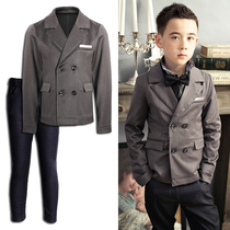 Leven Jubilee Childrens Spring and Autumn Festival to be performed in suit boy Leisure moderate cotton polyester Western-style dress Junior