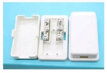 Telephone junction box Y-head telephone line connector