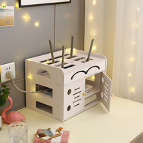 Router Storage Box Wireless Wifi Set-top Box Desktop Network Cable Wire Patch Board Light Cat Shelf Free Of Punch