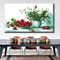 ABV pure cotton precision printing egyptian plush cotton cross stitch 2019 new fruit strawberry season