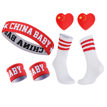 Childrens wrist headgear student sports running wristband basketball guard street dance training performance hip hop headband hair band