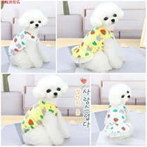 Pet clothes pet clothing dog clothes spring summer pet dog clothes spring summer pet dog clothes Berry rabbit skirt