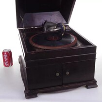Western antiques 8 QUEENPHONE box hand rock phonograph crap work sound quality 78 rotation