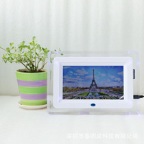 7 inch acrylic digital photo frame LED electronic photo album business gift multi-function Video Player