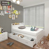 One meter two single beds can be stored in small apartment type 1 meter 1 2 meter bed Modern simple one meter five does not take up space bed