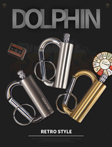 Toast Dolphins Waterproof Thickening Durable ten thousand Matches Outdoor Metal Supplies Lock Spoon Climber Climbing Buckle