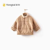 Tongtai new winter garment 1 8 yue-4-year-old male and female baby turtleneck pullover cotton children out to coat