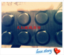 3M self-adhesive rubber foot pad chassis foot pad self-adhesive rubber pad diameter 19mm high 4mm single black round shock-proof