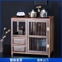 Solid Wood tea table side a few small coffee table side cabinet home tea table tea set set integrated tea cabinet tea rack