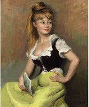 YC411 (France) Marcel Dyf oil painting high-definition Inkjet Decoration Gallery