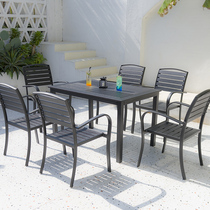 Outdoor Table And Chairs Courtyard Casual Table And Chairs Combined Villa hotel Coffee Jane about five sets of table and chairs outdoor table and chairs