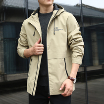 2021 autumn outdoor casual clothes mens coat spring and autumn clothes New coat handsome trend jacket men