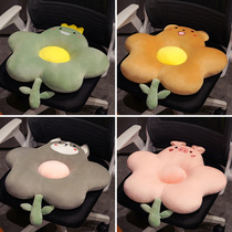 Flower cushion office for long sitting student fart cushion stool petal seat cushion ground soft chair cushion thickened